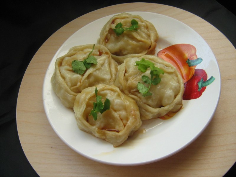 Манты розочки