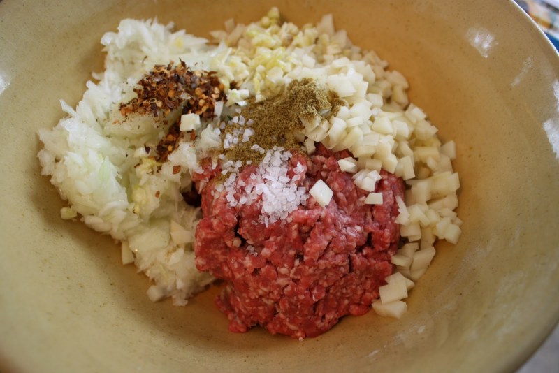 Манты с картошкой
