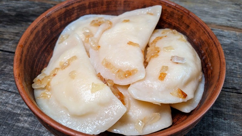 Вареники с картофелем