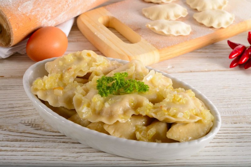 Вареники с картошкой