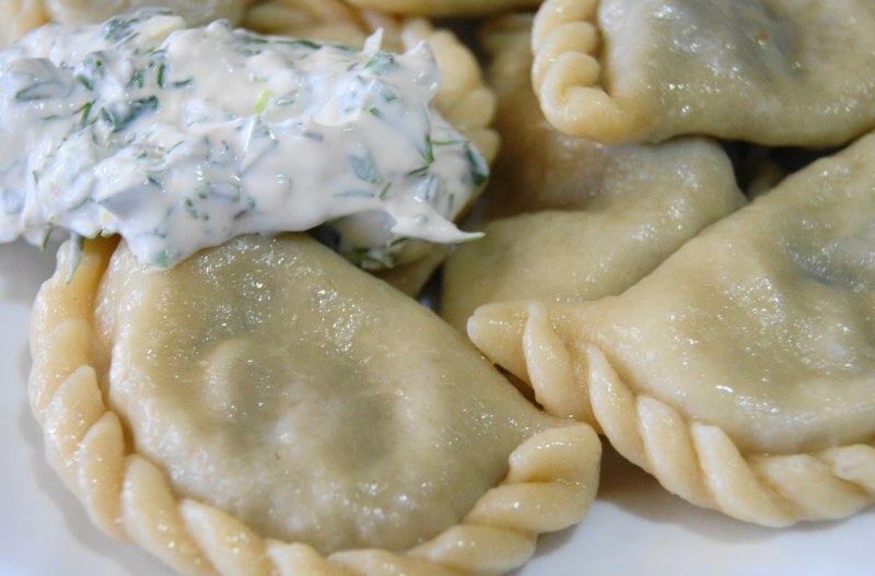 Вареники с картошкой и грибами