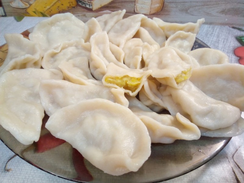 Вареники с мясом