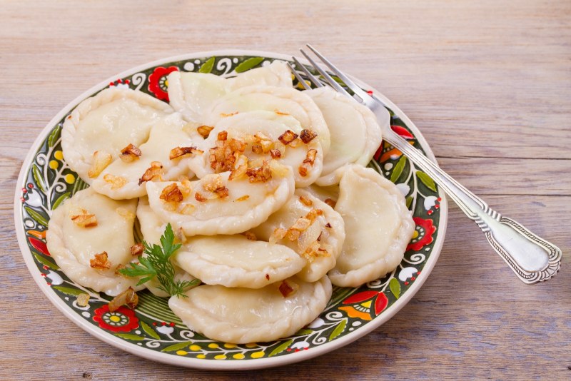 Вареники с сырым картофелем