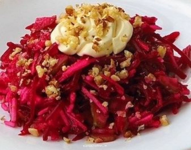 Салат Пиковая дама Белевская без свеклы