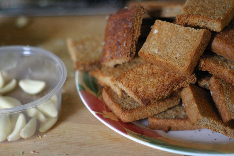 Жареные сухари
