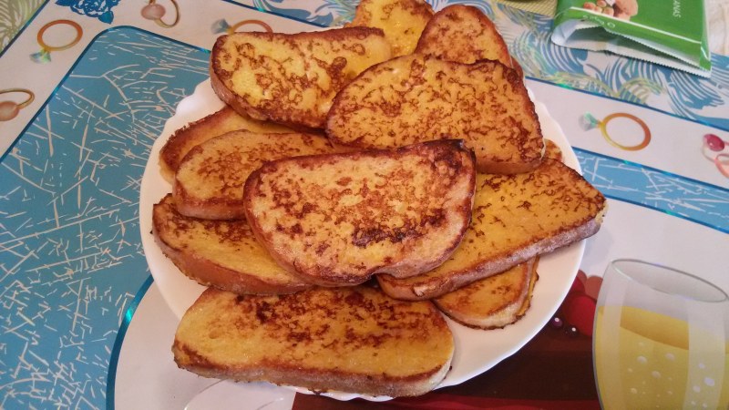 Гренки Дьябло