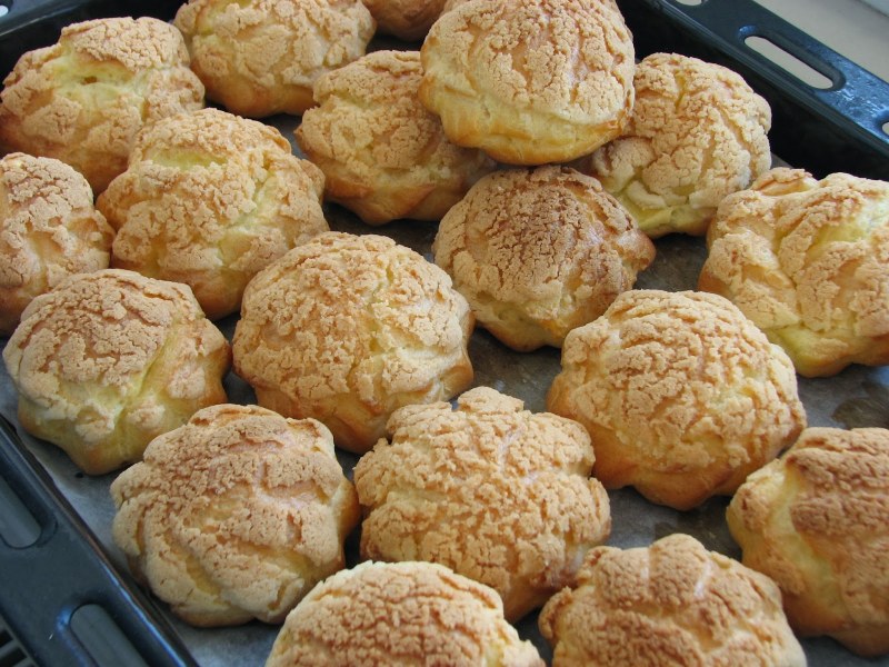 Профитроли с несладкой начинкой