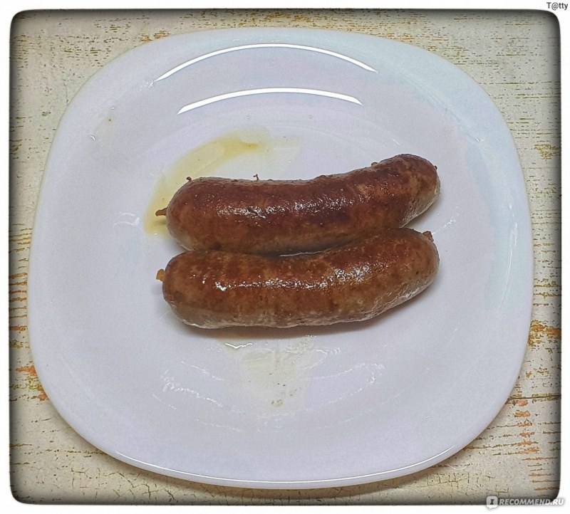 Жареные колбаски