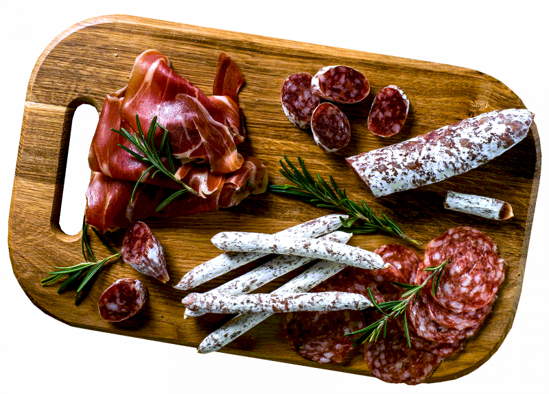Колбасы и мясные деликатесы