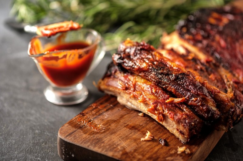Свиные ребра BBQ