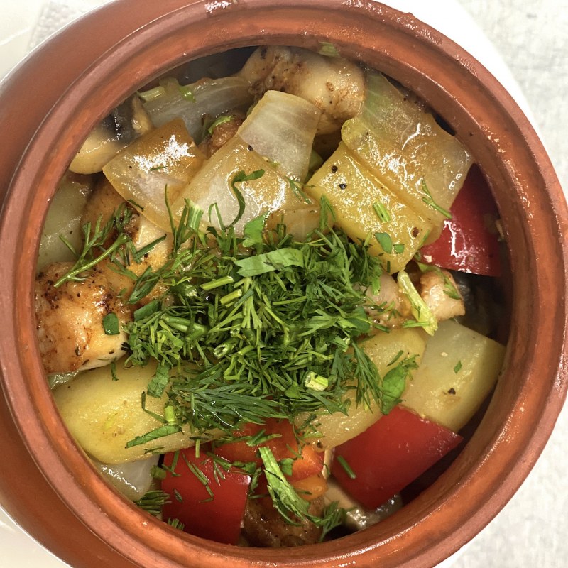Чанахи (говядина с овощами по-грузински)