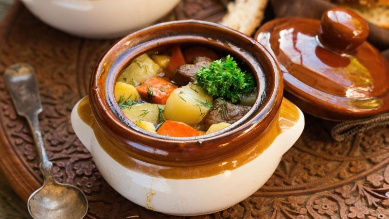 Грузинская кухня чанахи