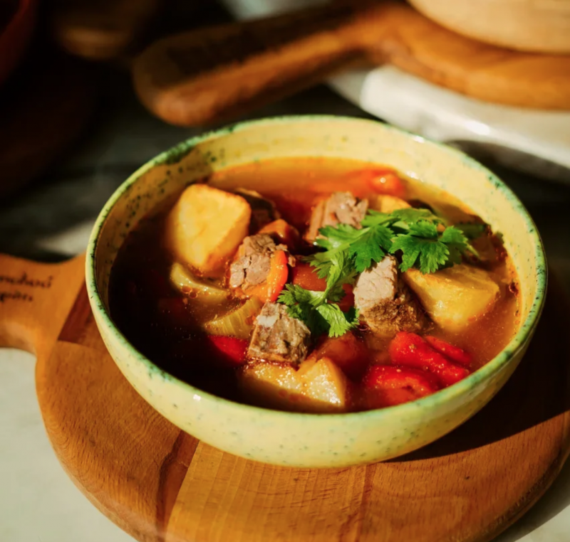 Чанахи (говядина с овощами по-грузински)
