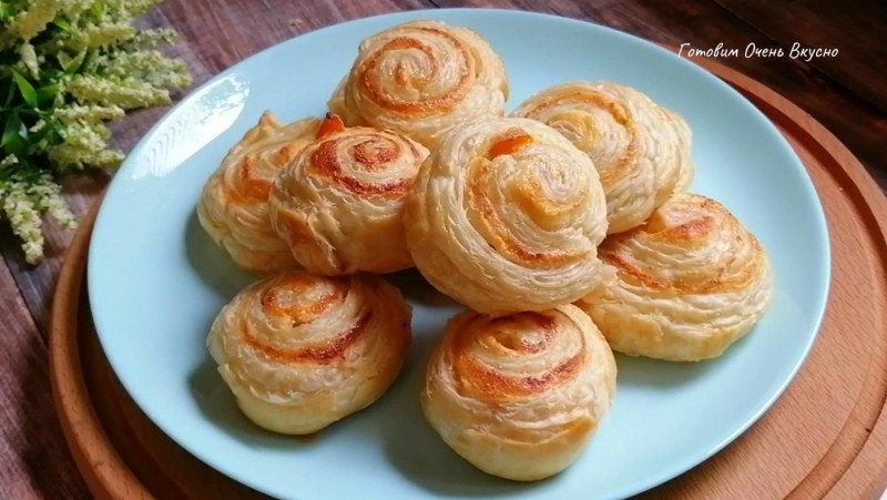 Вкусные завитушки к чаю