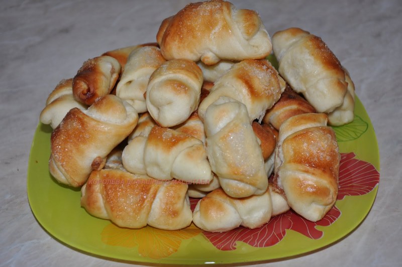 Рогалики с творогом