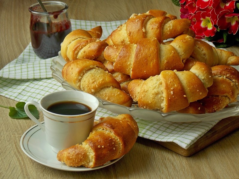 Печенье рогалики