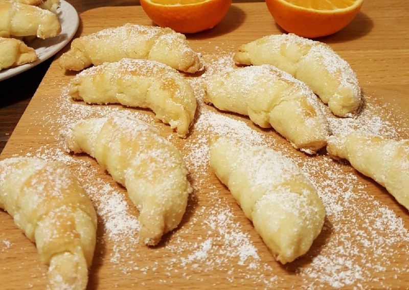 Рогалики с мармеладом