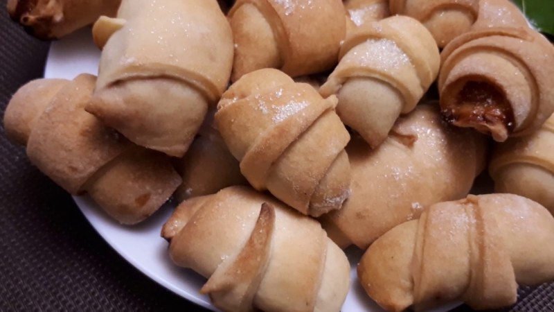 Рогалики с повидлом