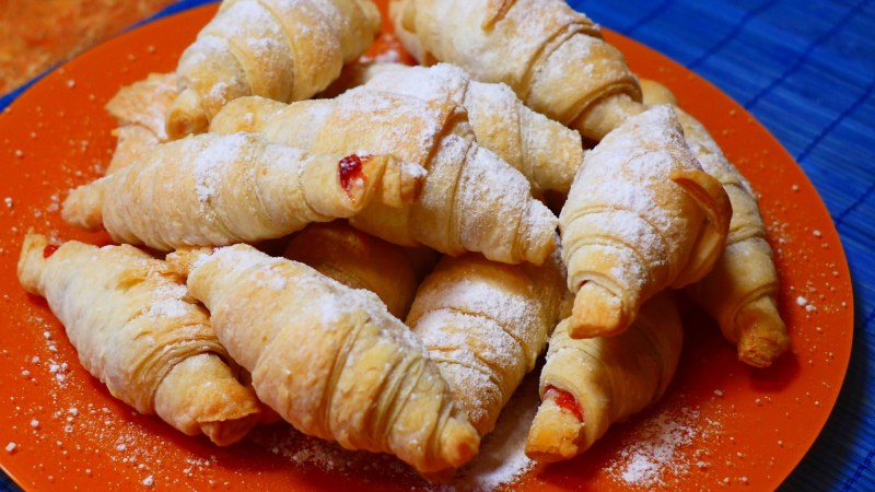 Рогалики без хлебопечки