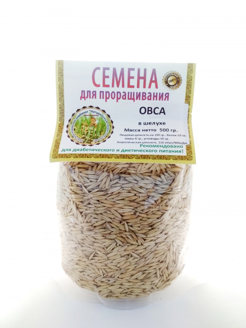 Овес в шелухе