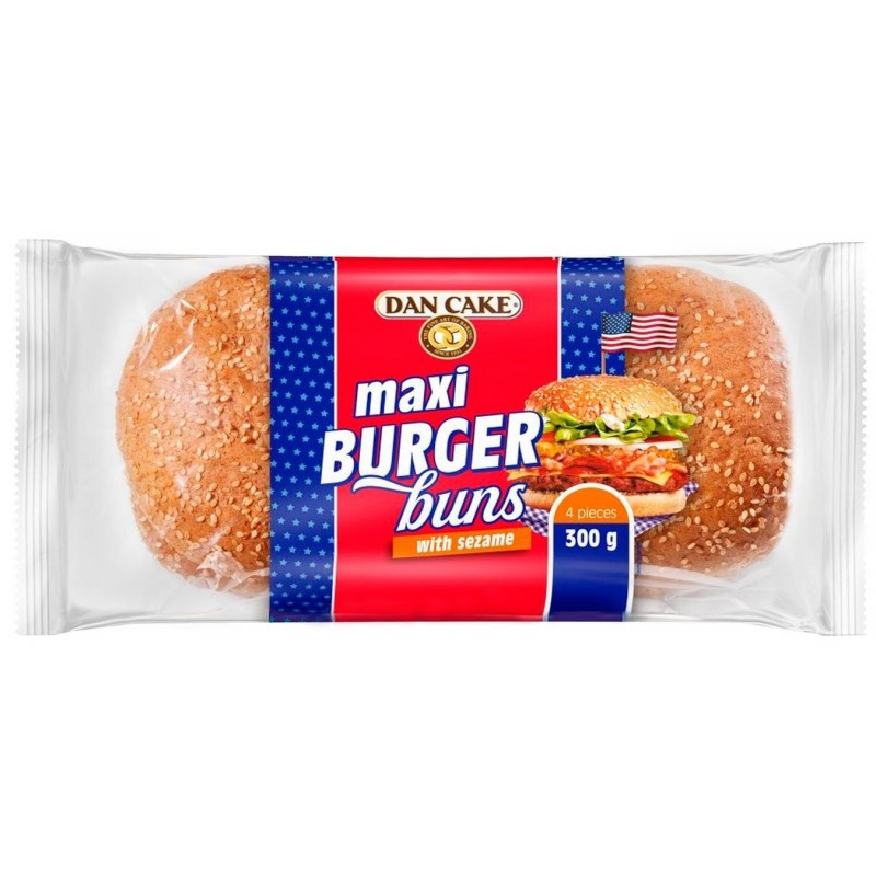 Bun boys булочки для гамбургеров с кунжутом 50 г