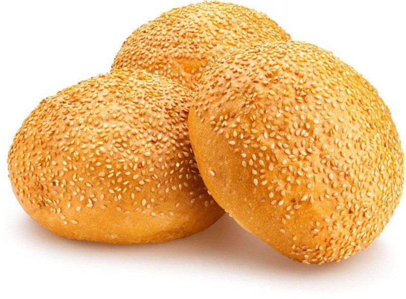 Булочка с кунжутом