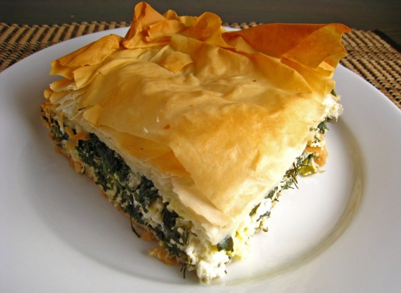 Пирог с зеленью
