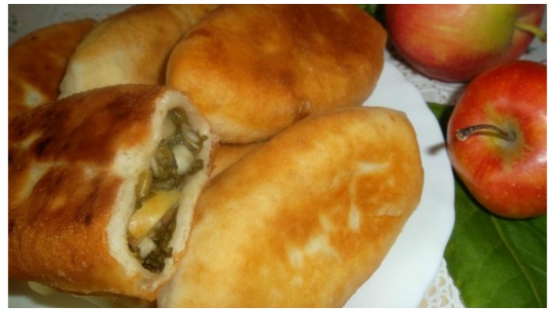 Пирожки с щавелем