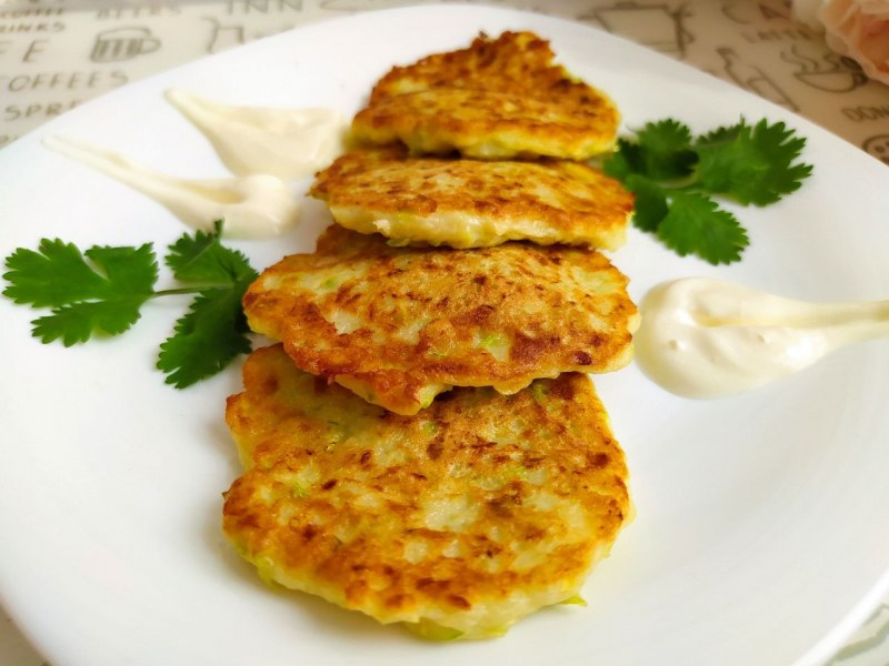 Оладьи из цукини