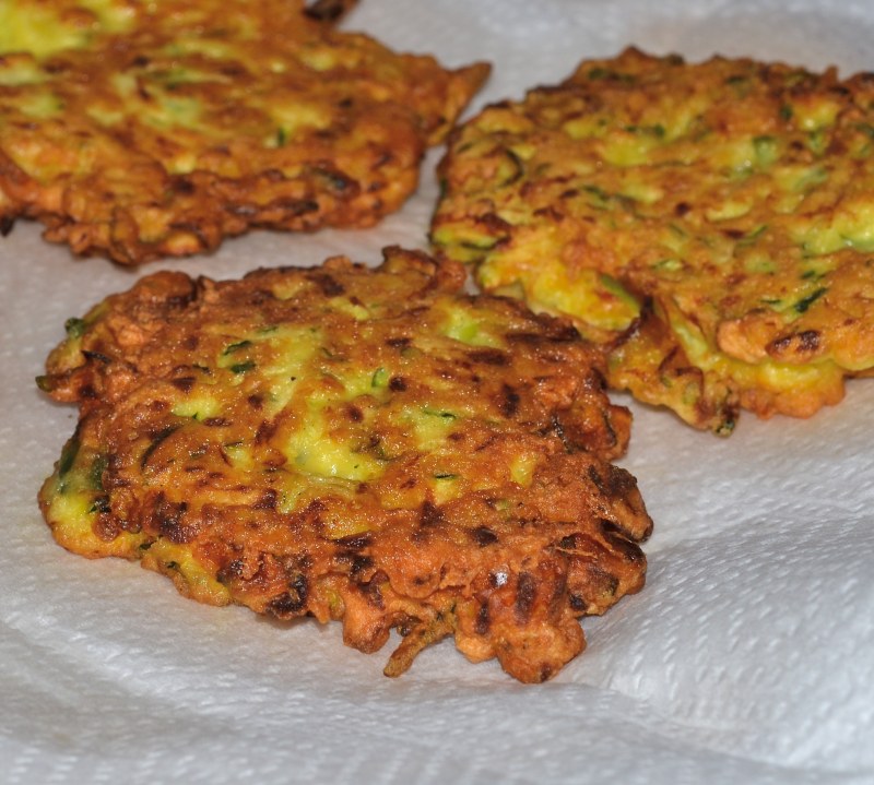 Высоцкая Юлия кабачковые оладьи