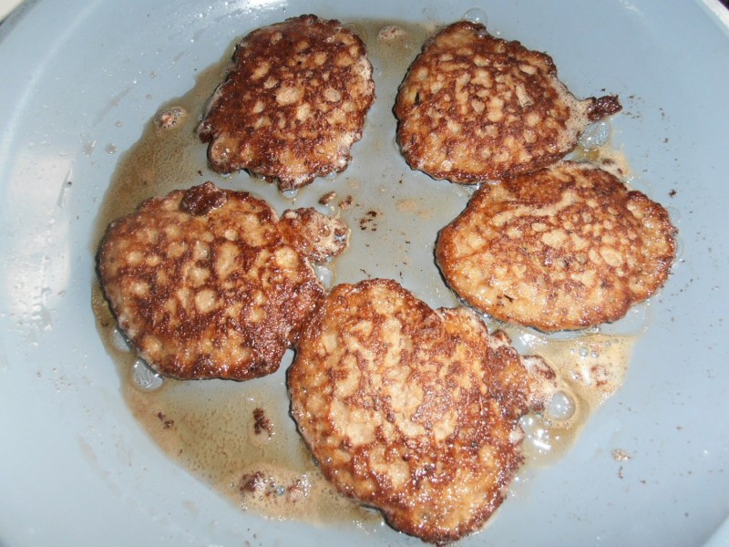 Оладьи из куриной печени