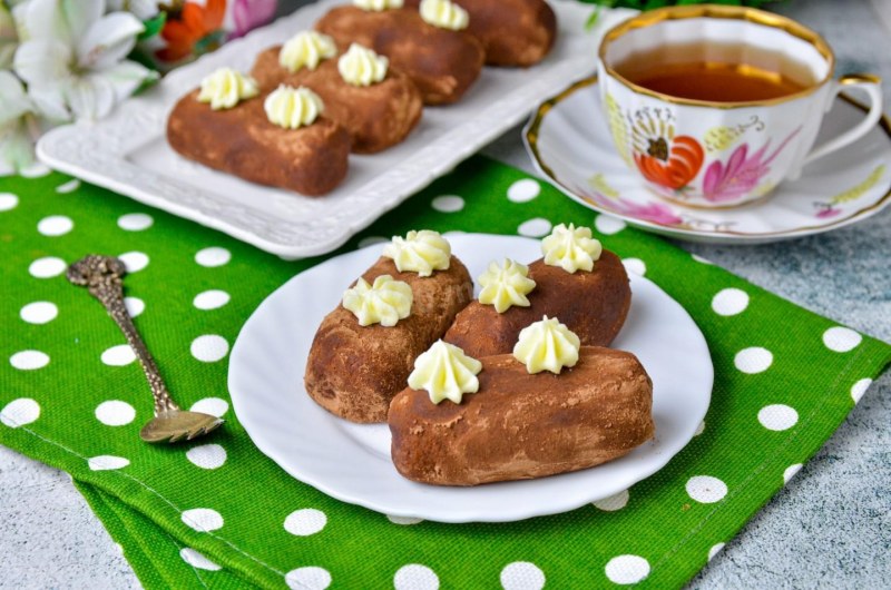 Пирожное картошка из сухарей