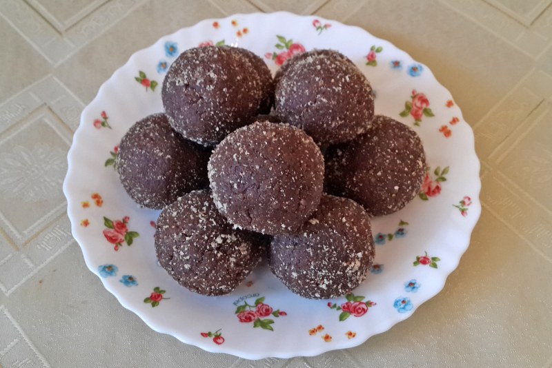 Пирожное картошка из сухарей