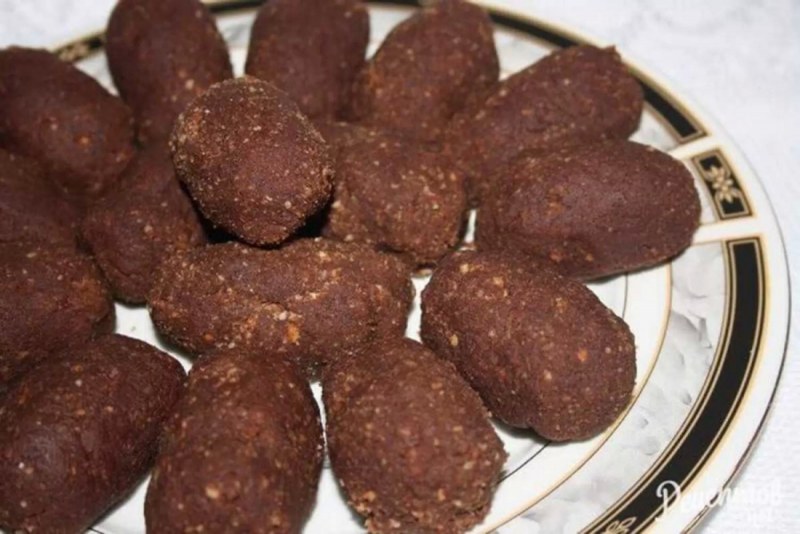 Сладкая картошка из печенья