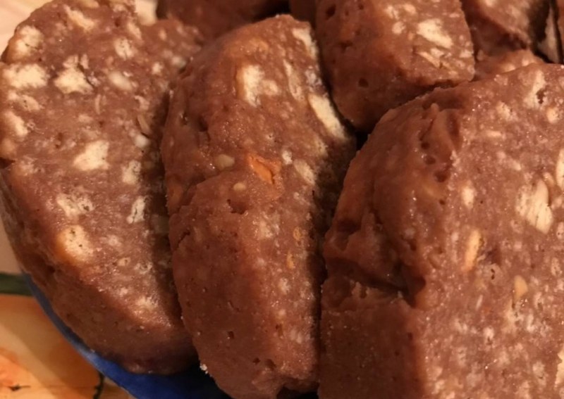 Шоколадная колбаса