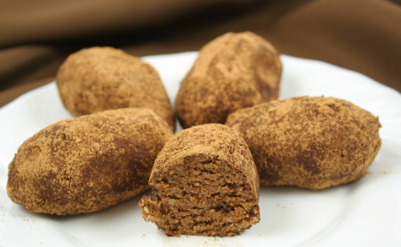 Сладкая картошка шоколадная