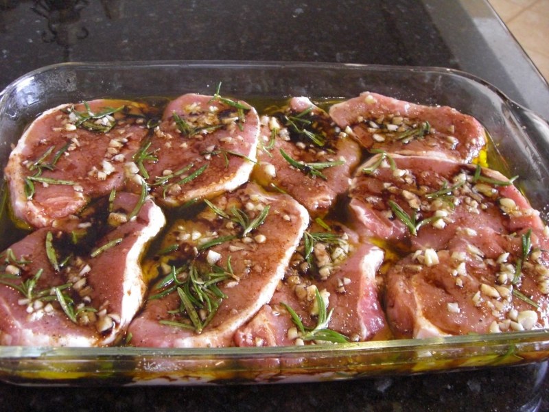 Мясо в маринаде