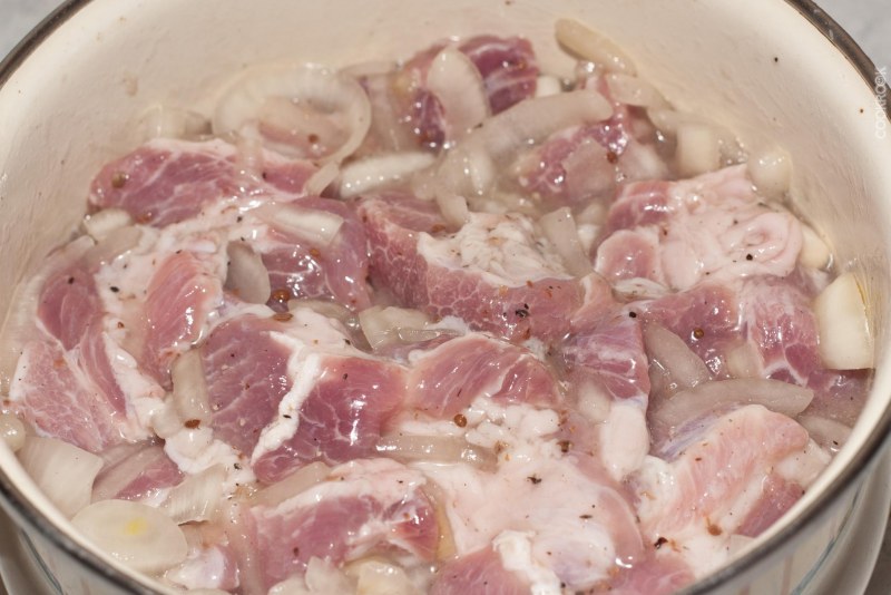 Мясо в маринаде
