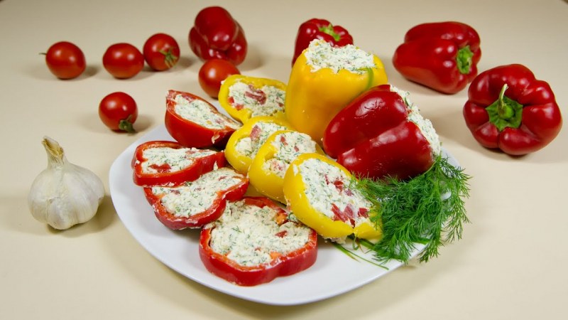 Закуска из болгарского перца