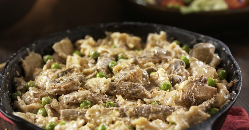 Бефстроганов с говядиной Beef Stroganoff