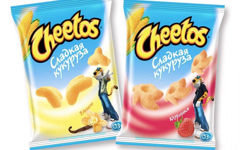 55г снеки Cheetos кетчуп