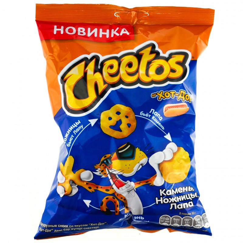 Читос открытая пачка