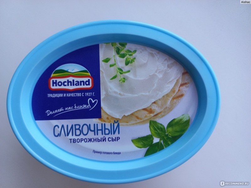 Сливочный сыр Hochland для чизкейка