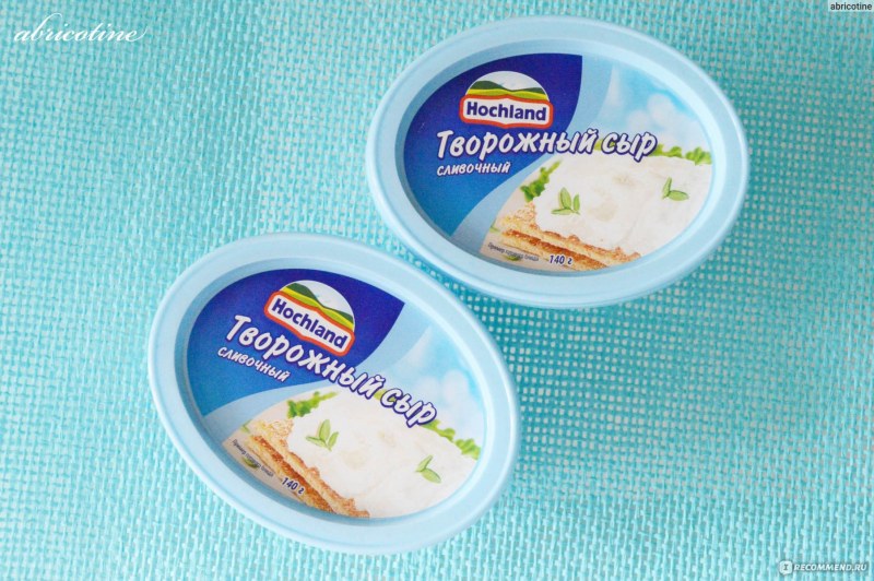 Хохланд творожный сыр сливочный для чизкейка
