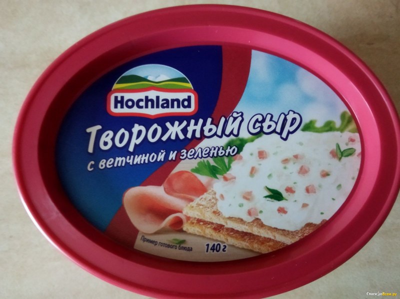 Творожный сыр Хохланд