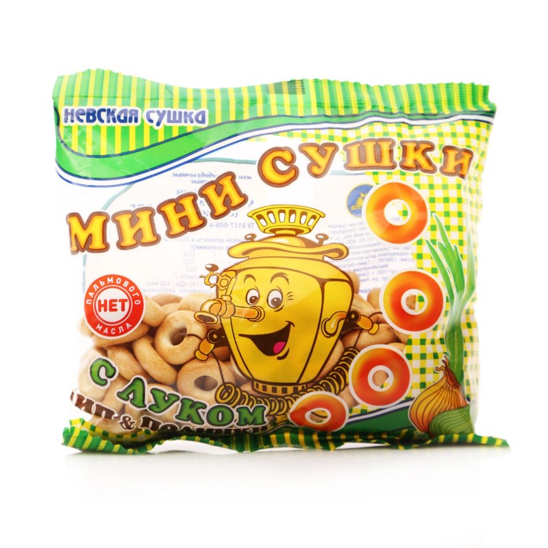 Мини сушки с луком