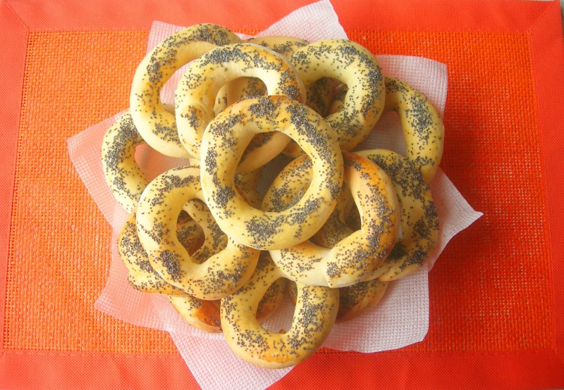 Баранки выпечка домашняя