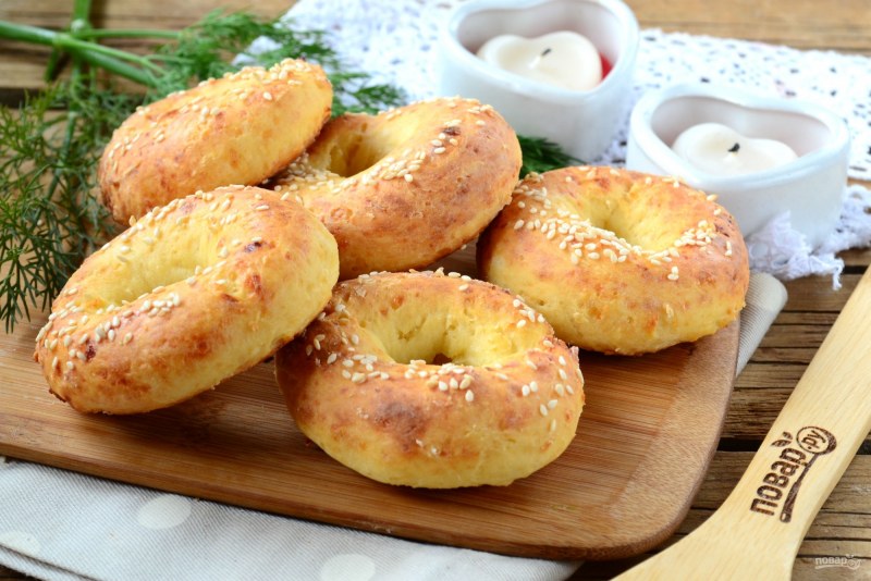 Творожные бублики