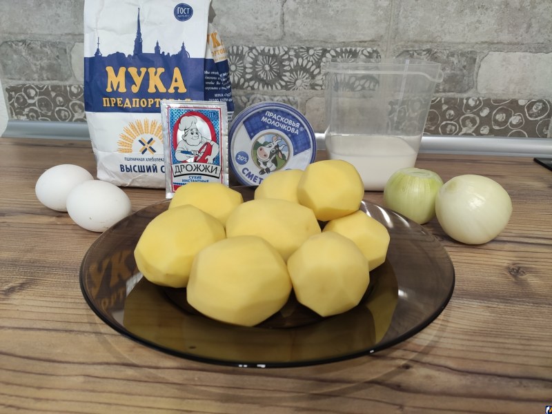 Схрупал шанежку