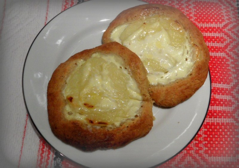 Булочка шаньга